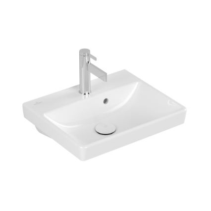 Villeroy & Boch 73584501 - Závěsné umyvadlo AVENTO 45x37 cm keramika/bílá