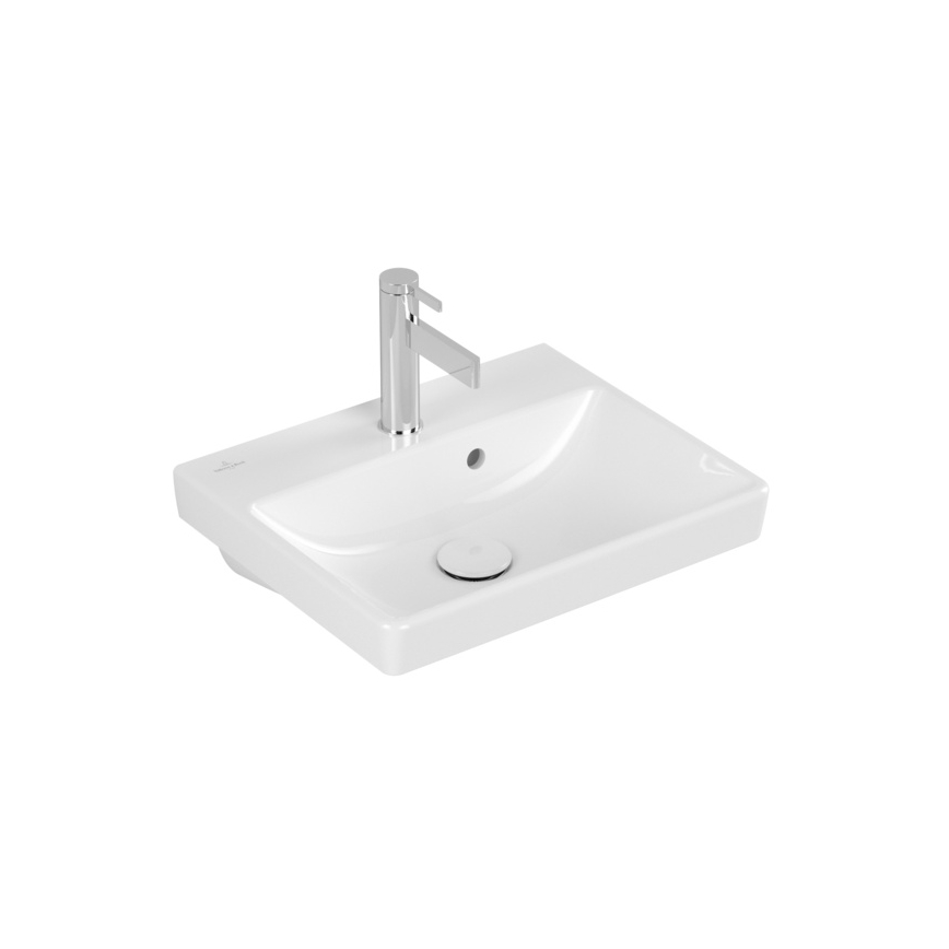 Villeroy & Boch 73584501 - Závěsné umyvadlo AVENTO 45x37 cm keramika/bílá