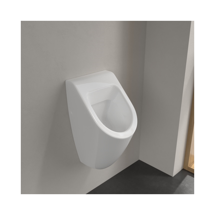 Villeroy & Boch 75130001 - Pisoár SUBWAY zadní odpad keramika/bílá