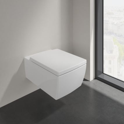 Villeroy & Boch 8M24S101 - Záchodové prkénko SoftClose MEMENTO 2.0 bílá