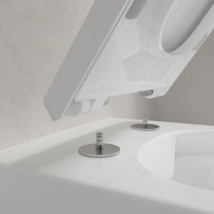 Villeroy & Boch 8M24S101 - Záchodové prkénko SoftClose MEMENTO 2.0 bílá