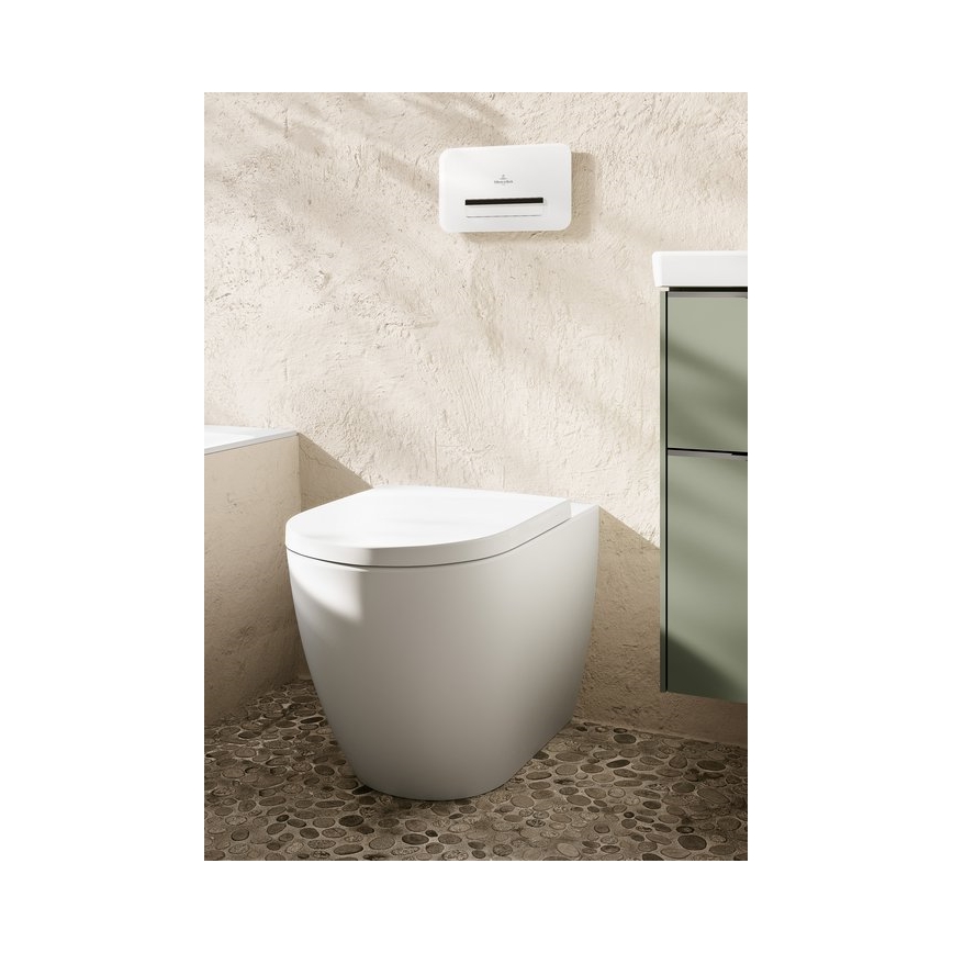 Villeroy & Boch 8M42S1RW - Záchodové prkénko SoftClose SUBWAY 3.0 bílá