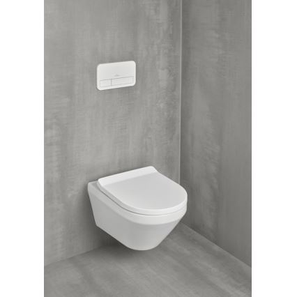Villeroy & Boch 8M70S101 - Záchodové prkénko ARCHITECTURA SoftClose bílá