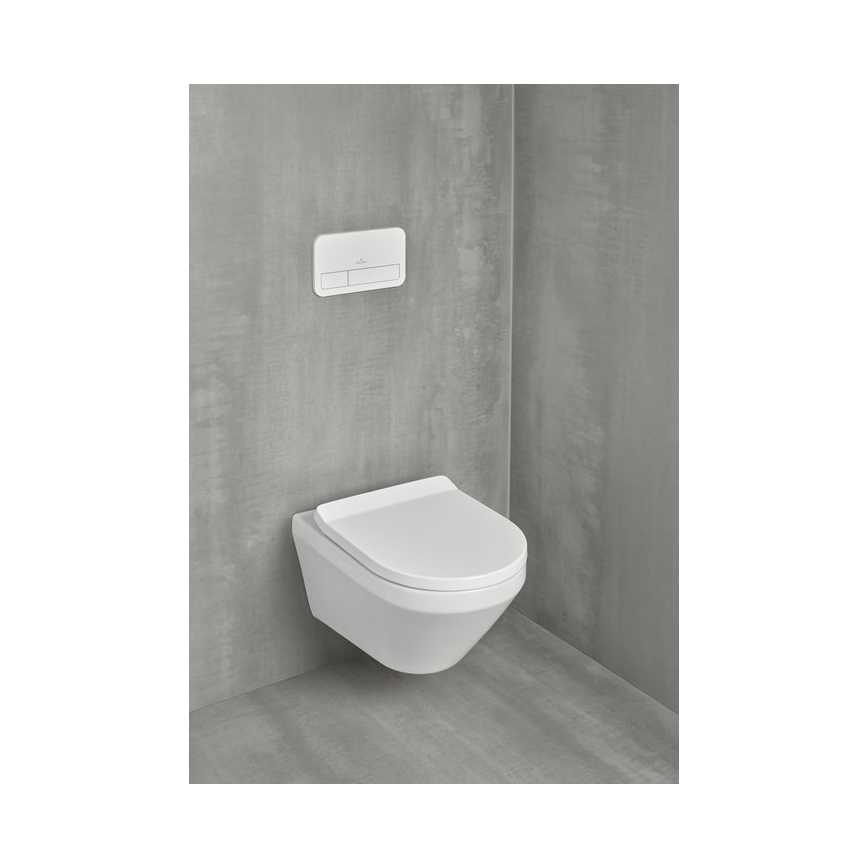 Villeroy & Boch 8M70S101 - Záchodové prkénko ARCHITECTURA SoftClose bílá