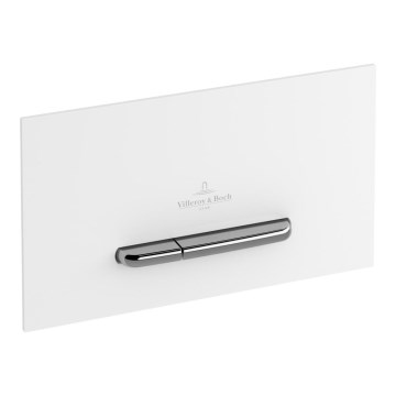 Villeroy & Boch 92216168 - Splachovací tlačítko VICONNECT bílá/lesklý chrom