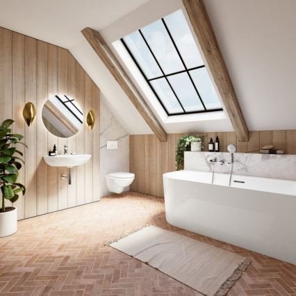 Villeroy & Boch 922400RE - Splachovací tlačítko VICONNECT lesklá bílá