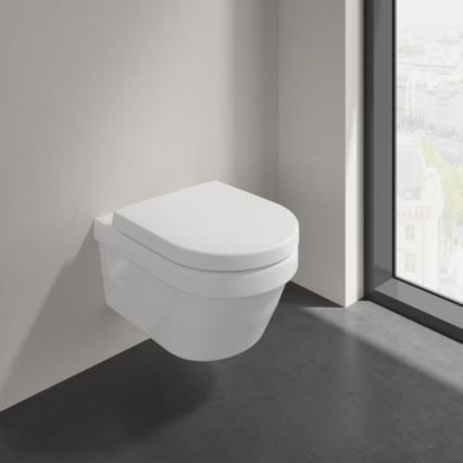 Villeroy & Boch 98M9C101 - Záchodové prkénko SoftClose ARCHITECTURA bílá