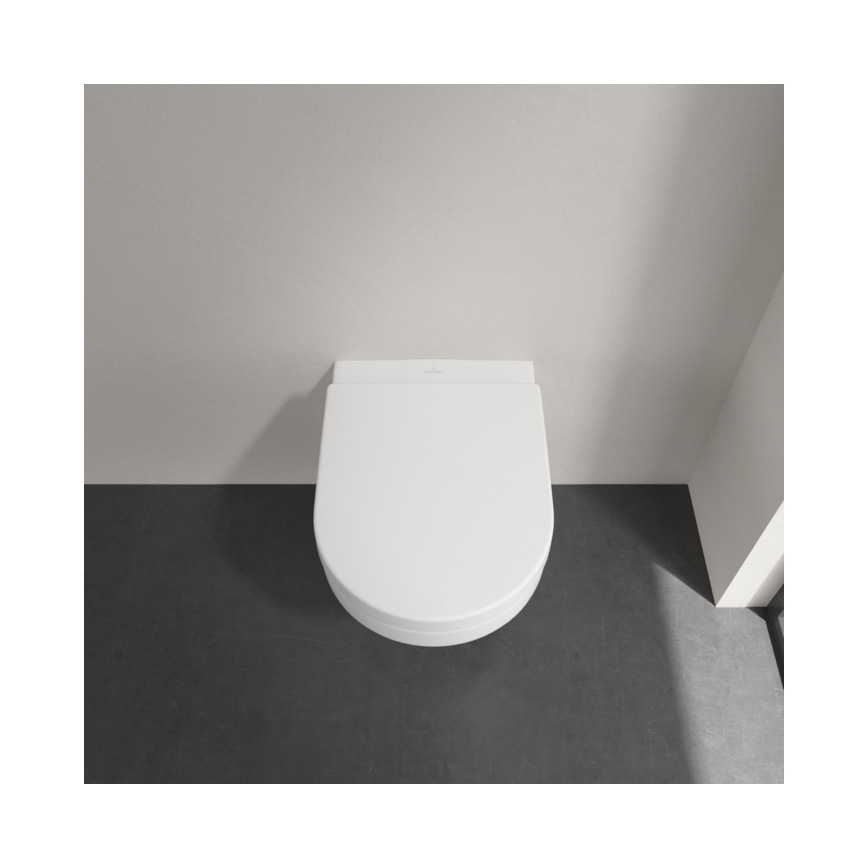 Villeroy & Boch 98M9C101 - Záchodové prkénko SoftClose ARCHITECTURA bílá