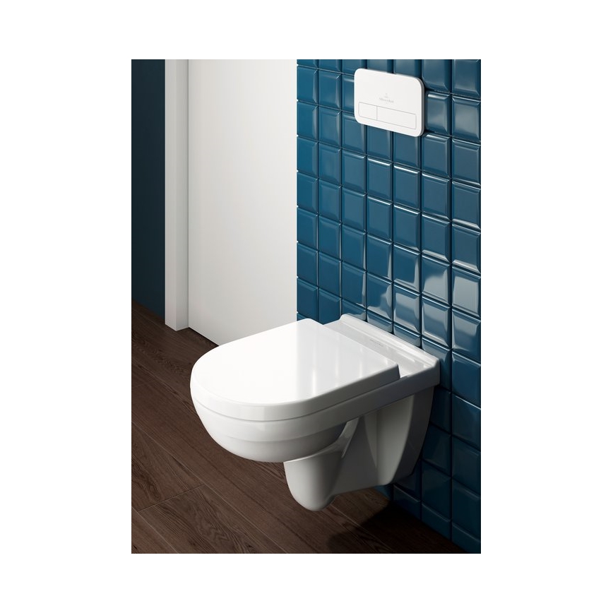 Villeroy & Boch 9M38S101 - Záchodové prkénko SoftClose O.NOVO bílá