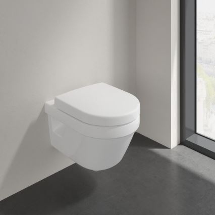 Villeroy & Boch 9M66S201 - Záchodové prkénko SoftClose ARCHITECTURA bílá