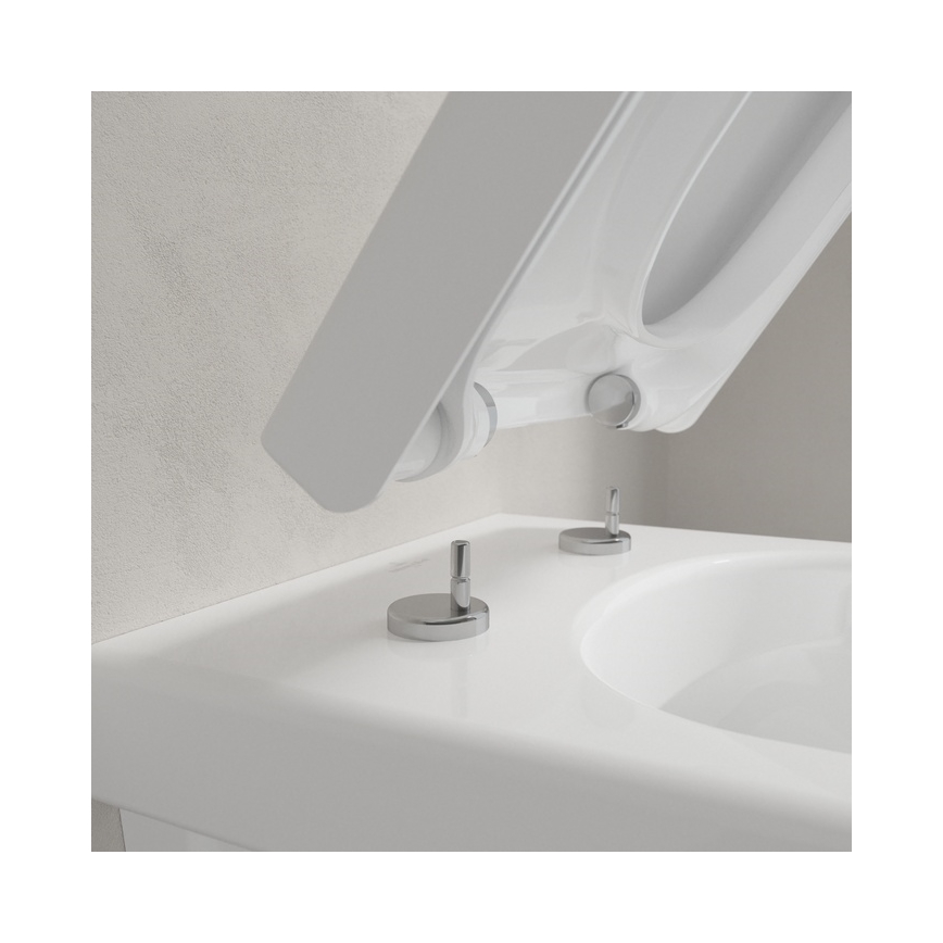 Villeroy & Boch 9M66S201 - Záchodové prkénko SoftClose ARCHITECTURA bílá