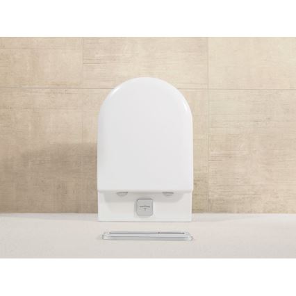Villeroy & Boch 9M78S101 - Záchodové prkénko SoftClose SUBWAY 2.0 bílá