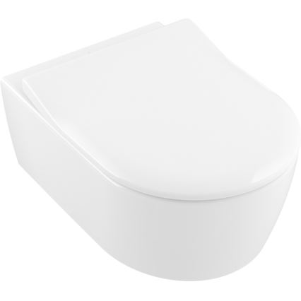 Villeroy & Boch 9M87S101 - Záchodové prkénko SoftClose AVENTO bílá
