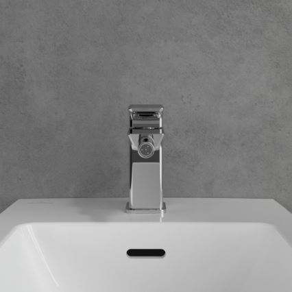 Villeroy & Boch TVB11200100061 - Bidetová baterie + výpusť SUBWAY 3.0 lesklý chrom