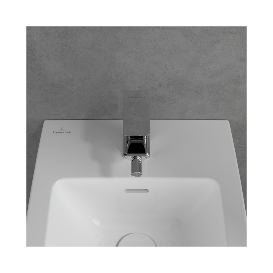 Villeroy & Boch TVB11200100061 - Bidetová baterie + výpusť SUBWAY 3.0 lesklý chrom