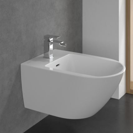 Villeroy & Boch TVB11200100061 - Bidetová baterie + výpusť SUBWAY 3.0 lesklý chrom