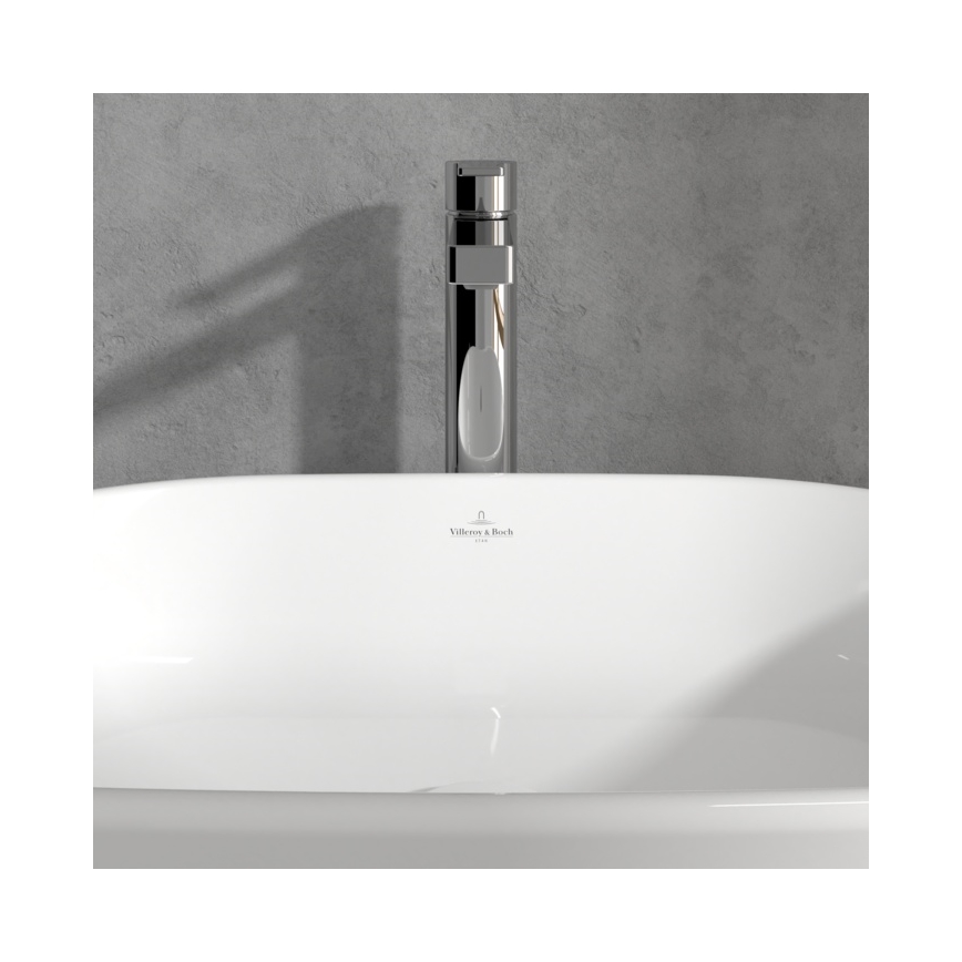 Villeroy & Boch TVW10300500061 - Umyvadlová baterie + výpusť ARCHITECTURA 32,9 cm lesklý chrom