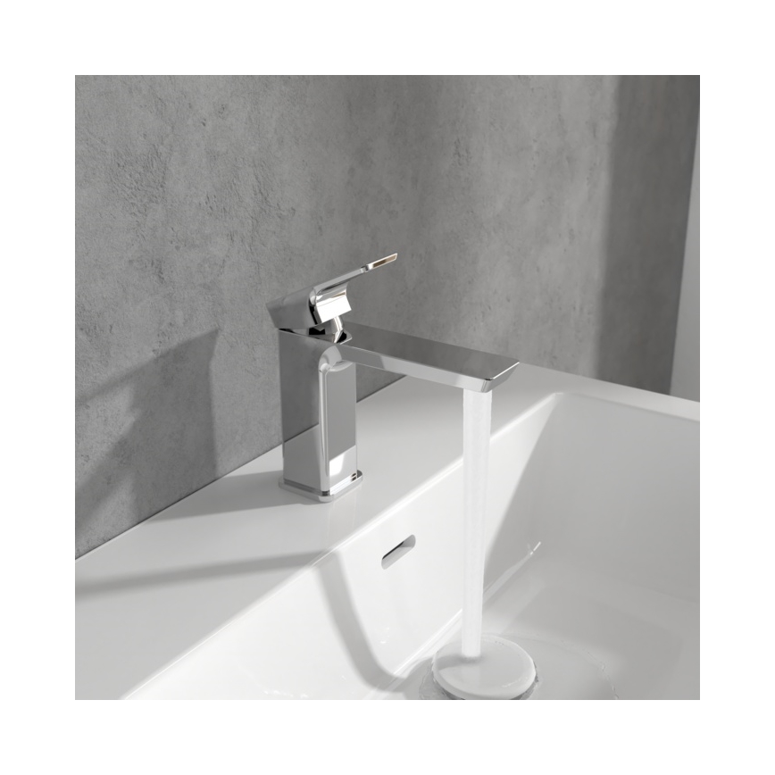 Villeroy & Boch TVW11200300061 - Umyvadlová baterie SUBWAY 15,5 cm lesklý chrom