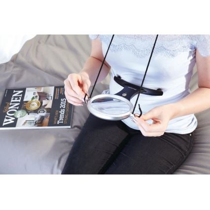 Vitility - Čtecí lupa s podsvícením