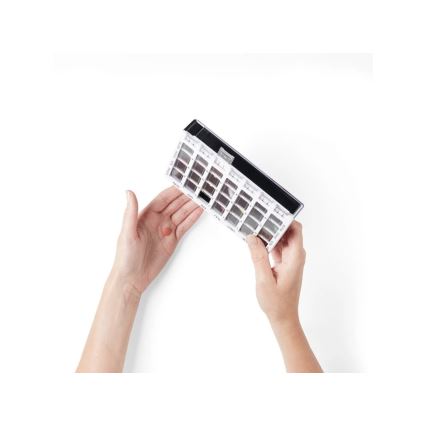 Vitility - Dávkovač léků týdenní bílá/černá