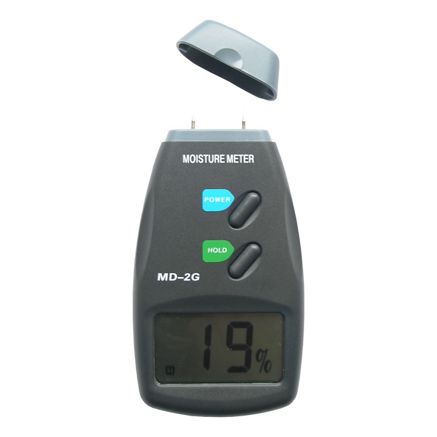 Vlhkoměr na dřevo s LCD displejem 9V