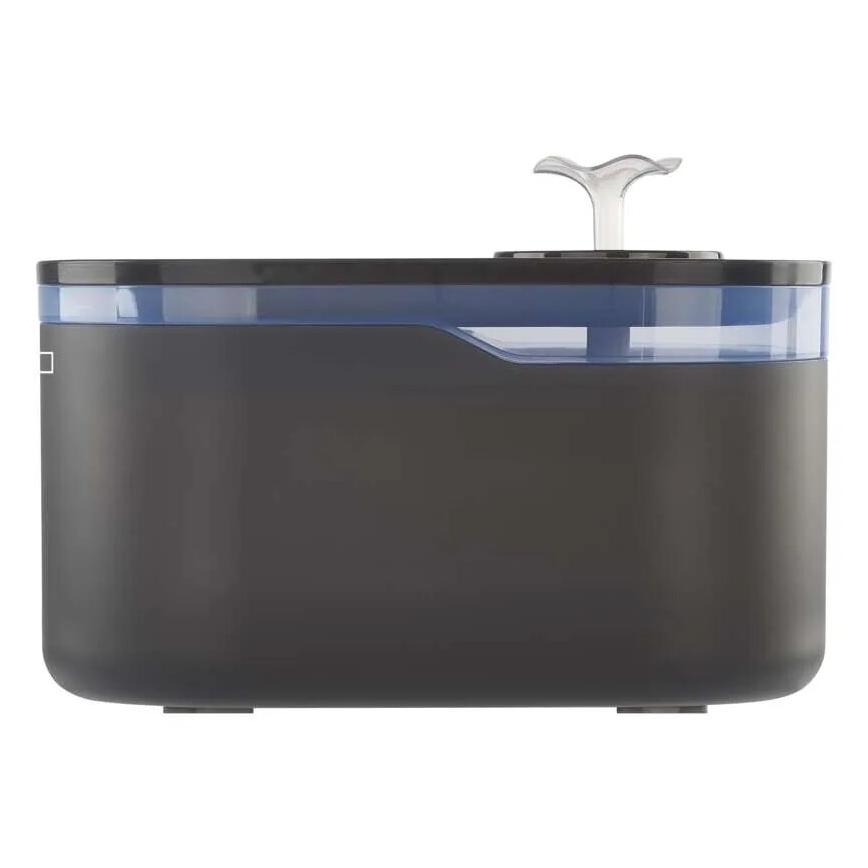 Vodní fontána pro domácí mazlíčky 2,6 l/5V šedá