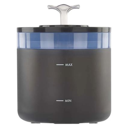 Vodní fontána pro domácí mazlíčky 2,6 l/5V šedá