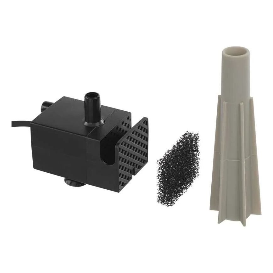 Vodní fontána pro domácí mazlíčky 2,6 l/5V šedá