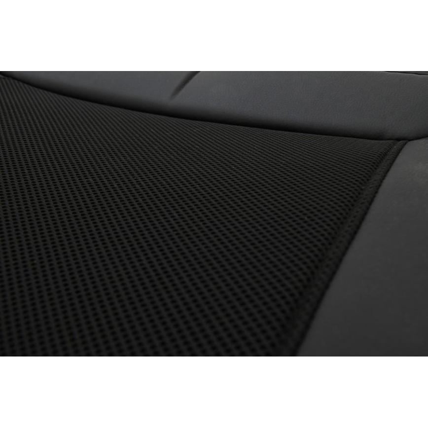 Vyhřívaný potah sedadla s ventilací 18W/12V černá