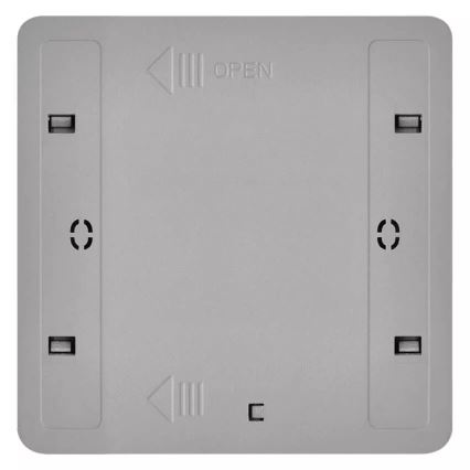 Vypínač 4-tlačítkový GoSmart 1xCR2430 Tuya černá
