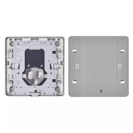 Vypínač 4-tlačítkový GoSmart 1xCR2430 Tuya černá