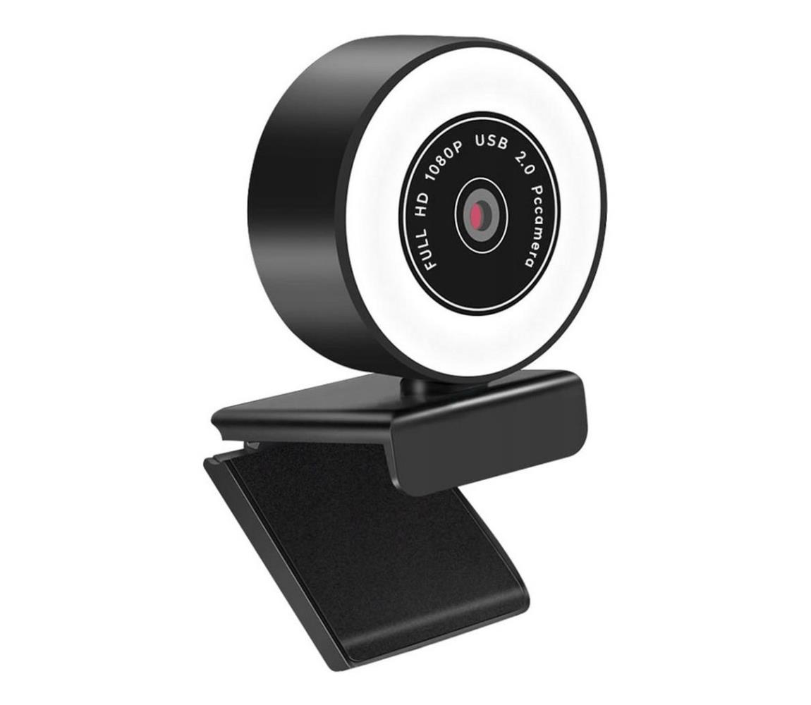 Platinet Webová kamera 2K se stmívatelným LED osvětlením PL0423