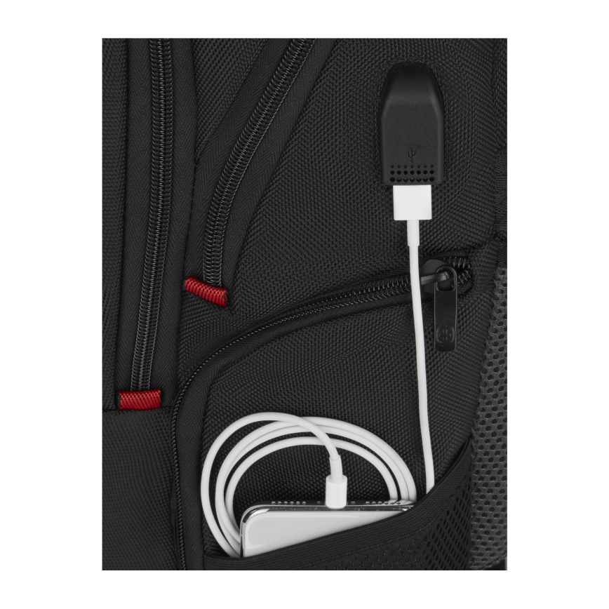 Wenger - Batoh na notebook 25 l 16" s kapsou na tablet 10" Pegasus Deluxe černá