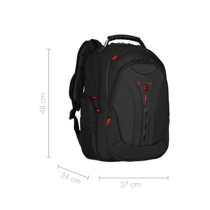 Wenger - Batoh na notebook 25 l 16" s kapsou na tablet 10" Pegasus Deluxe černá