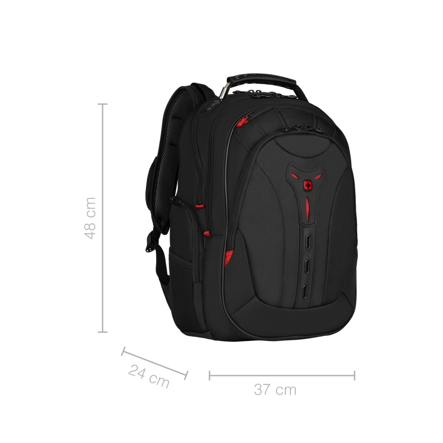 Wenger - Batoh na notebook 25 l 16" s kapsou na tablet 10" Pegasus Deluxe černá