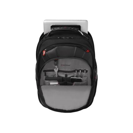 Wenger - Batoh na notebook 25 l 17 s kapsou na tablet 12 Pegasus černá/šedá
