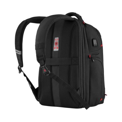 Wenger - Batoh na notebook 29 l 17,3'' s kapsou na tablet 12" Player One černá