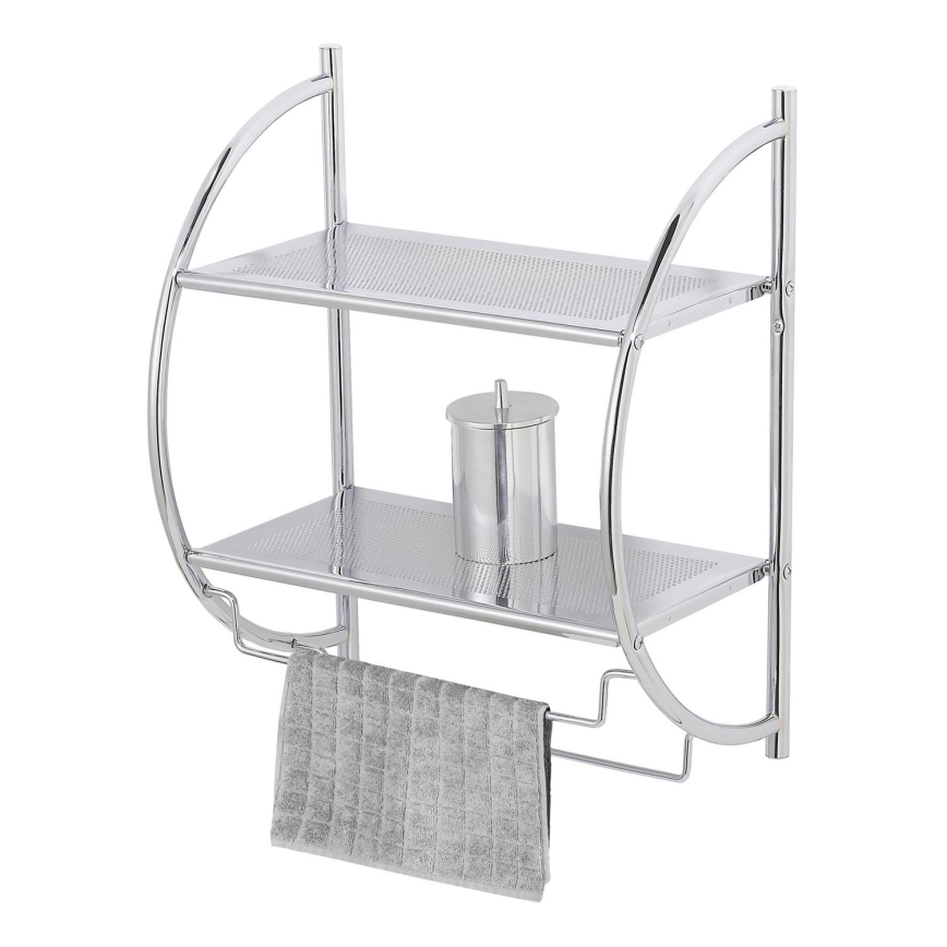 WENKO 15173100 - Polička EXCLUSIVE 45,5x54,5 cm lesklý chrom