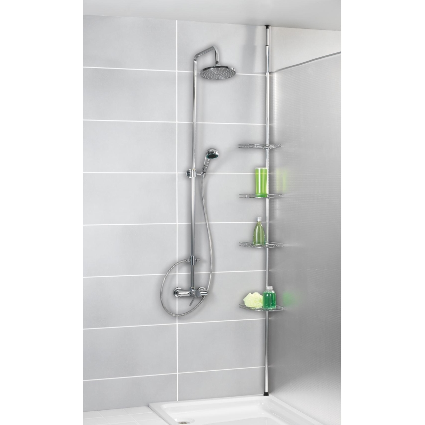 WENKO 18596100-Rohový prvek PREA 28x200 cm nerez/lesk. chrom