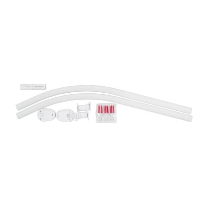 WENKO 19219100 - Sprchová tyč 80x90 cm bílá