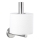 WENKO 19613100 - Držák toaletního papíru BOSIO MATT 8x18 cm nerez/stříbrná
