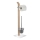 WENKO 20397100 - WC kartáč SAMONA 20x71,5 cm chrom/hnědá/satin
