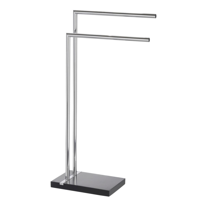 WENKO 20461100 - Stojan na ručníky NOBLE 45,5x82 cm chrom/černá