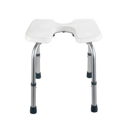 WENKO 206051100-Stolička SECURA 46x53,5 cm bílá/stříbrná