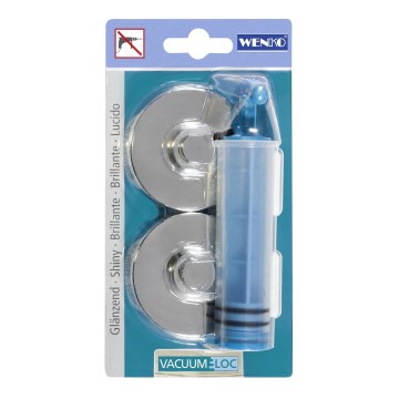 WENKO 20643100 – Adaptér CLA+PREM+STYLE AD VL 6x2,8 cm lesklý chrom