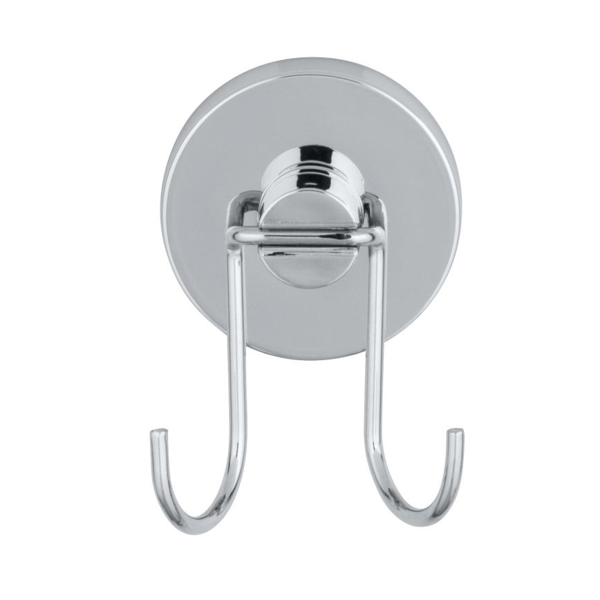 WENKO 20877100-Stěrka VACUUM-LOC RUND STAH 24,5x25 cm nerez/lesk. chrom/stříbrná