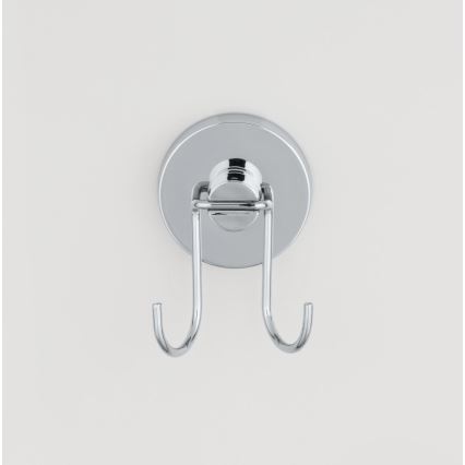 WENKO 20877100-Stěrka VACUUM-LOC RUND STAH 24,5x25 cm nerez/lesk. chrom/stříbrná