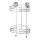WENKO 20885100-Rohový regál VACUUM-LOC RUND STAH 24,5x41 cm lesk. chrom