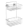 WENKO 20889100-Regál VACUUM-LOC RUND STAH 26x38 cm lesk. chrom