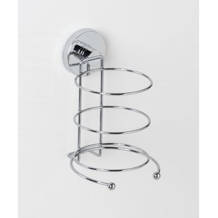 WENKO 20896100-Držák fénu VACUUM-LOC MILAZZO 12x17 cm lesk. chrom